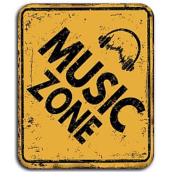 Music Zone πινακίδα διακόσμησης Forex (49426)