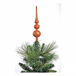 JK Home Décor - Κορυφή Δέντρου Πλαστική Μπρονζέ 30cm