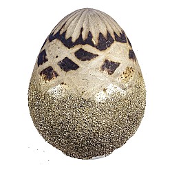 JK Home Décor - Αυγό Γυάλινο Χρυσό 14cm