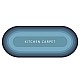 Kitchen Carpet - Πατάκι Κουζίνας Μπλε 50x120cm Οβάλ Αντιολισθητικό KBL-07120