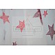 Kids Stars Bordeaux - Κουρτίνα Τούλι Με Κρίκο 260Χ280cm A418-13