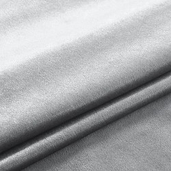 Velour Soft Κουρτίνα Σκίασης Ασημί Με Τρέσα Υ270xΦ280cm 596-11