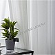 Lace Κουρτίνα Ημιδιάφανη Λευκή Με Τρέσα Υ270xΦ280cm 411-12
