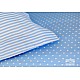 Dotty Blue Oxford - Σετ Μαξιλαροθήκες 4 τεμ. 50x70cm 100% Βαμβάκι DBO-06
