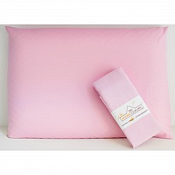 Monochrome Pink - Σεντόνι Με Μαξιλαροθήκες 100% Βαμβάκι διπλό με λάστιχο 160x200+25 930-10