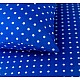 Dots Blue - Σεντόνι Με Μαξιλαροθήκες 100% Βαμβάκι διπλό με λάστιχο 160x200+25 930-27
