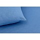 Monochrome Διπλό Σεντόνι Μπλε Ραφ Με Λάστιχο Και Μαξιλαροθήκες 160x200+25cm 930-37