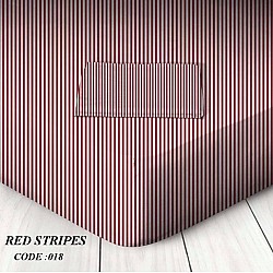 Stripes - Μεμονωμένα σεντόνια με λάστιχο ή χωρίς 100 % βαμβάκι Μόνα / Ημίδιπλα