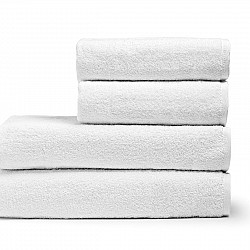 Πετσέτα Μπάνιου Ξενοδοχείου Smooth 500gsm plain 100% Cotton 80x200 Λευκό   Beauty Home