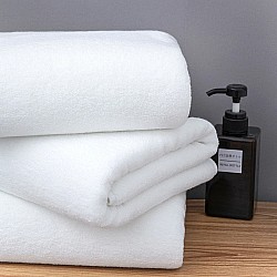 Πετσέτα Προσώπου Ξενοδοχείου Delicate 650gsm 100% Cotton 50x95 Λευκό   Beauty Home