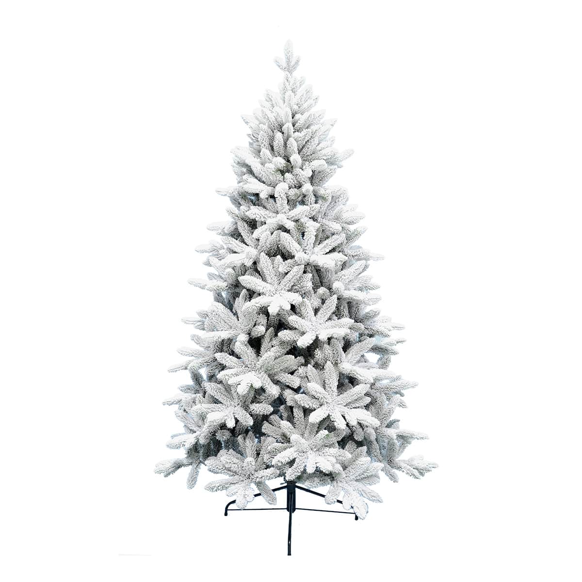 JK Home Décor - Δέντρο Χριστουγέννων Χιονισμένο 210cm