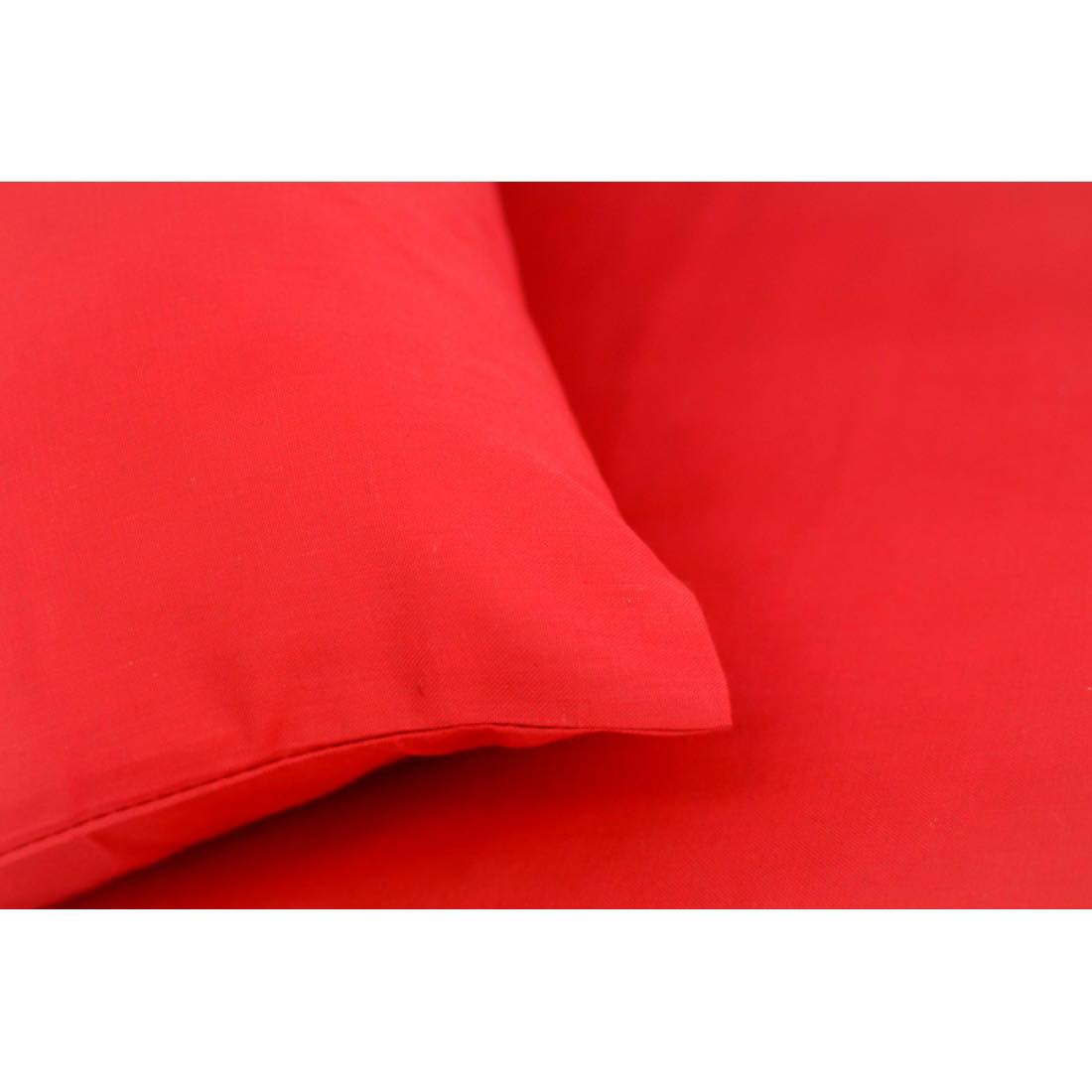 Monochrome Διπλό Σεντόνι Κόκκινο Με Λάστιχο Και Μαξιλαροθήκες 160x200+25cm 930-2